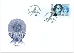 SLOVAKIA 2024 - The 200th Anniversary Of The Publication Of The Poem: Daughter Of Slavia - FDC