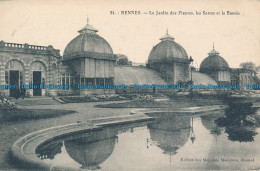 R046420 Rennes. Le Jardin Des Plantes Les Serres Et Le Bassin - Welt