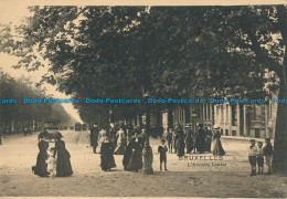 R046065 Bruxelles. L Avenue Louise. 1912 - Welt