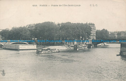 R046464 Paris. Pointe De L Ile Saint Louis - World