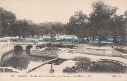 R046472 Nimes. Jardin De La Fontaine. La Source Et Les Bains. Levy Et Neurdein R - Welt