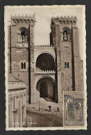 Portugal Rare Carte Maximum 1934 Cathédrale Lisbonne Eglise Portugal Lisbon Cathedral Rare Old Maxicard Church - Maximumkaarten