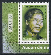 TIMBRE** De 2023 Gommé En Coin De Feuille Illustré "1,80 € - NELSON MANDELA" Avec Date 25.10.22 - Neufs