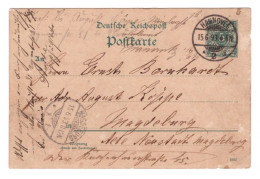 DEUTSCHE REICHSPOST // POSTKARTE // 1893 - Sonstige & Ohne Zuordnung