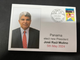 9-5-2024 (4 Z 32) Panama Elect New President - José Raúl Muulino (5t May 2024) - Panamá