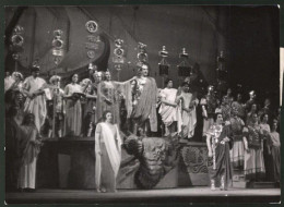Fotografie Julius Cäsar, Schlussbild Der Oper Während Der Reichstheaterfestwoche  - Berühmtheiten