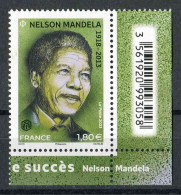 TIMBRE** De 2023 Gommé En Coin De Feuille Illustrée "1,80 € - NELSON MANDELA" Avec Code-barres - Nuovi