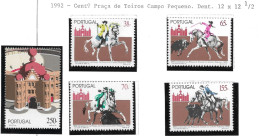 Praça Toiros Campo Pequeno 100 Anos - Unused Stamps