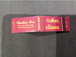 CANADA  -. Petite Boîte AĹLUMETTES " Chelton Inn, Cc ĺoyd The  Exchange"  SASK   Net  1 - Matchboxes