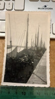 Real Photo Saint-Valery-en-Caux  Seine-Maritime (76) - Le Port  Chalutiers ,bateaux De Pecheurs  1940 - Luoghi