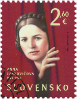 SLOVAKIA 2024 - Personalities: Anna Jurkovičová (1824 –1905) - Used Stamps