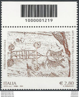 2009 Italia Arte Rupestre Codice A Barre MNH Unif. 3126cb - Andere & Zonder Classificatie