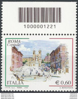 2009 Italia Roma Capitale Codice A Barre MNH Unif. 3131cb - Andere & Zonder Classificatie