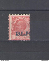 1923 Regno Di Italia , BLP N° 13A , 10 Cent ROSA , Soprastampa Azzurra , Centratura Normale , MNH** - Certificato Cilio - Francobolli Per Buste Pubblicitarie (BLP)