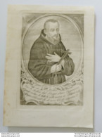 Bn26 Antica Incisione Stampa Santino S.andrea Da Burgio 1800 - Santini