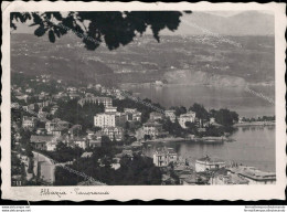 Aq527 Cartolina Abbazia Panorama 1939 Croazia - Sonstige & Ohne Zuordnung