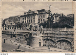 Aq530 Cartolina Fiume Palazzo Del Governo 1939  Croazia - Other & Unclassified