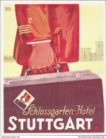 Bh110 Etichetta Da Bagaglio Hotel Schlossgaren Stuttgart  Germania  - Andere & Zonder Classificatie