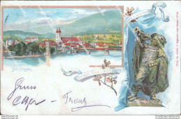 Au38 Cartolina Suckingen Gruss 1901 - Sonstige & Ohne Zuordnung