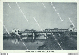 Bf294 Cartolina Buenos Aires Puente Gral J.f.uriburu Argentina - Sonstige & Ohne Zuordnung