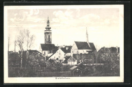 AK Sobeslav, Ortspartie An Der Kirche  - Tchéquie