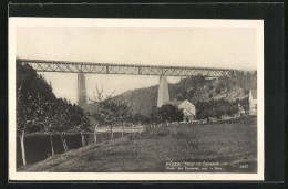 AK Pisek, Ansicht Vom Gebäude Mit Blick Zur Brücke  - Tchéquie