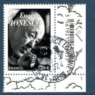 France 2024.Ionesco. Cachet Rond Gomme D'origine - Used Stamps