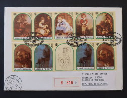 Sao Tome Et Principe FDC Recommandé 1981 Peintures Chiens Picasso NON DENTELÉ St Thomas & Prince Dogs IMPERFORATED FDC - Picasso