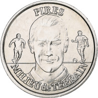 France, Jeton, Equipe De France De Football, Pirès, Attaquant, 1998, Nickel - Otros & Sin Clasificación