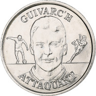 France, Jeton, Equipe De France De Football,Guivarc'h, Attaquant, 1998, Nickel - Otros & Sin Clasificación