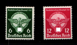 Deutsches Reich 689-690 Postfrisch #GV286 - Andere & Zonder Classificatie
