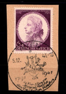 Deutsches Reich 810 Gestempelt Mit Sonderstempel Auf Briefstück #GV246 - Sonstige & Ohne Zuordnung