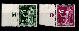Deutsches Reich 622-623 Postfrisch Vom Seitenrand #GV280 - Otros & Sin Clasificación