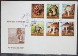 Zentralafrikanische Republik 1052-1057 Und Block 290 Gestempelt Als FDC #GG281 - Central African Republic