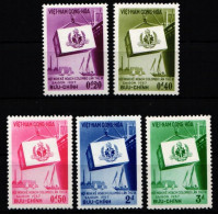 Vietnam Süd 140-144 Postfrisch #KY075 - Vietnam