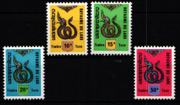 Laos Portomarken 8-11 Postfrisch #KY064 - Laos
