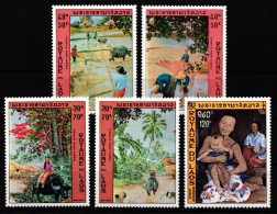 Laos 349-353 Postfrisch #KY043 - Laos