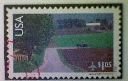 United States, Scott #C150, Used(o), 2012 Air Mail, Amish Horse And Buggy, $1.05, Multicolored - Usados