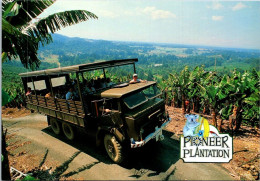 9-5-2024 (4 Z 33) Australia - QLD - Pioneer Plantation (Banana) With Six Whell Truck Vehicle Tourist Drive - Camions & Poids Lourds