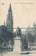R046114 Anvers. Cathedrale Et Statue Rubens. 1911 - World