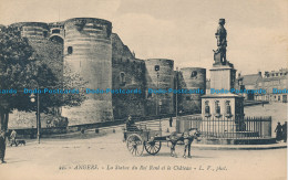 R046129 Angers. La Statue Du Roi Rene Et Le Chateau. L. V. No 21 - World