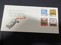 9-5-2024 (4 Z 34) New Zealand FDC - 1983 - Rita Angus Paintings - FDC