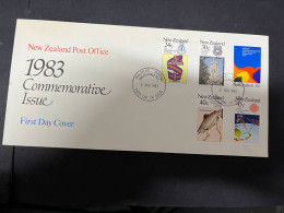 9-5-2024 (4 Z 34) New Zealand FDC - 1983 - Commemorative Issue - FDC