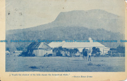 R046522 Neath The Shadow Of The Hills Stands The Homestead White. 1907. B. Hopki - World