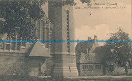 R046538 Bleharies. Eglise St. Aybert Et Presbytere H. Lacoste Arch. Jules Messia - Welt