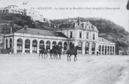 CPA Besançon-La Gare De La Mouillère Forts Brégille Et Beauregard-351-Timbre       L2904 - Besancon