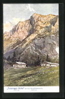 Künstler-AK Edward Theodore Compton: Tutzinger Hütte Gegen Benediktenwand Gesehen  - Compton, E.T.