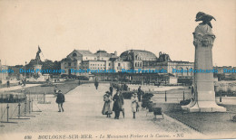 R046195 Boulogne Sur Mer. Le Monument Ferber Et Le Casino. Levy Et Neurdein Reun - Monde