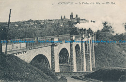 R046568 Coutances. Le Viaduc Et La Ville. ND. No 41 - Monde