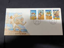 9-5-2024 (4 Z 34) Tokelau FDC - Sports - 1981 - Tokelau